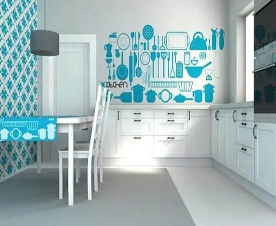 Modern Art Kitchen Wallpaper trends