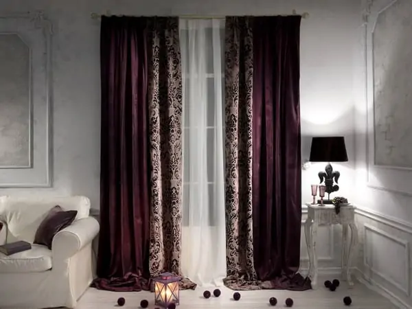 Velvet Curtains for the Living Room