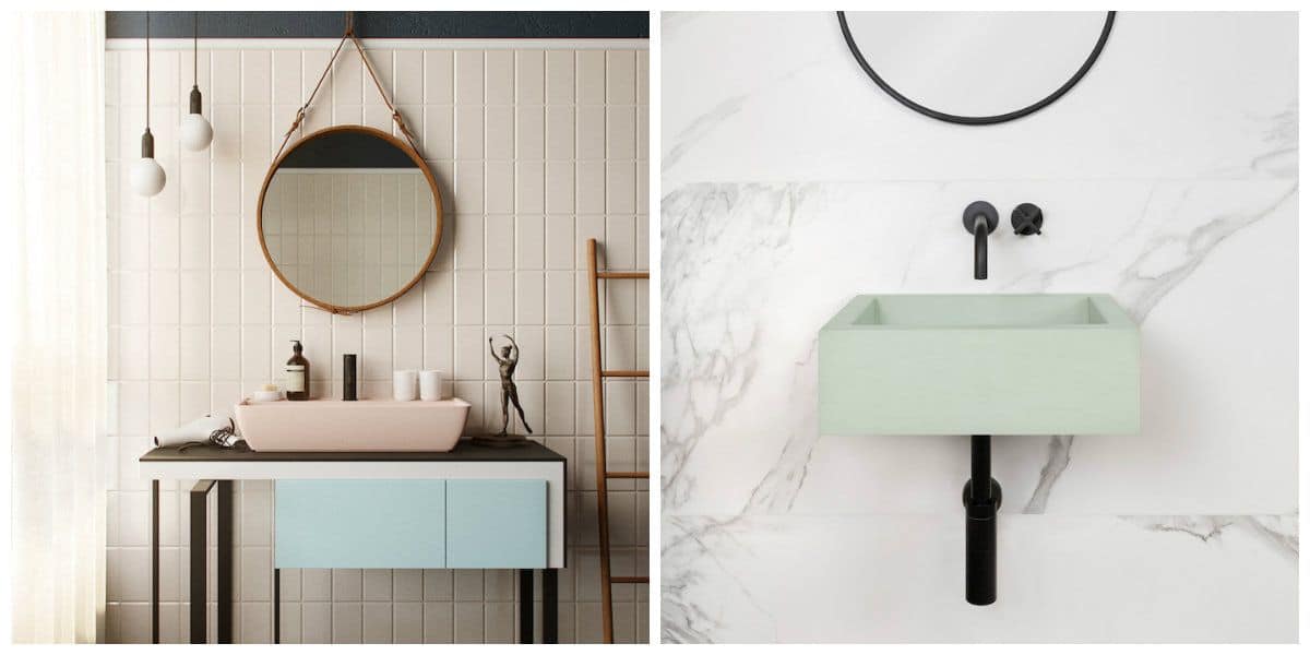 Trend Colors To Decorate Bathroom Sinks