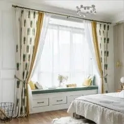 Bedroom Window Treatments And Curtains
