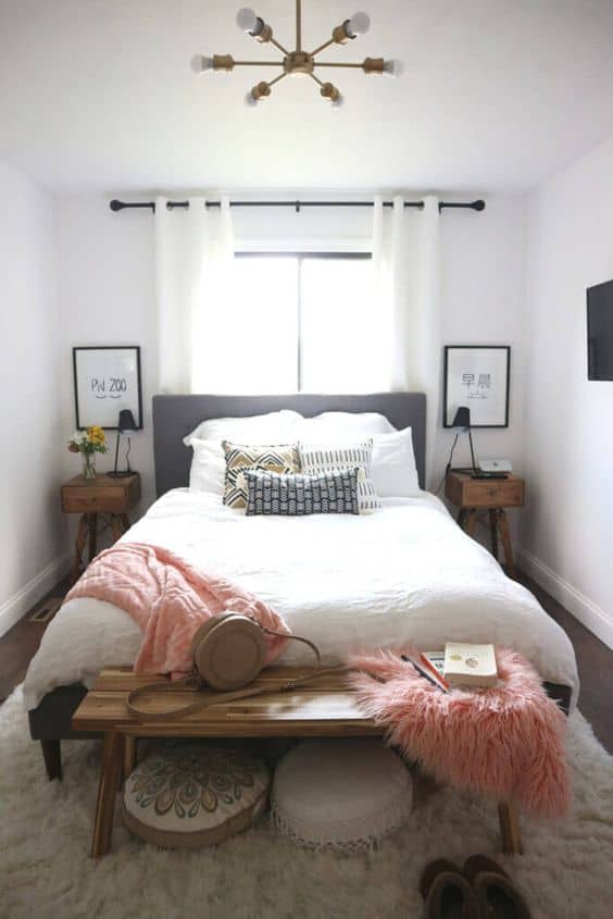10 Decor Small Space Bedroom Ideas & Styles