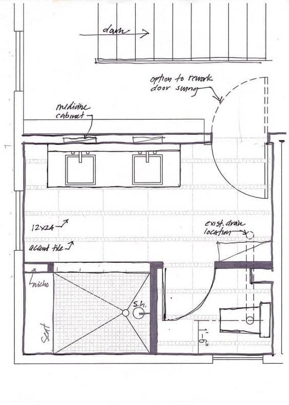 Bathroom Floor Plan Ideas & Important Factors to Consider eDecorTrends
