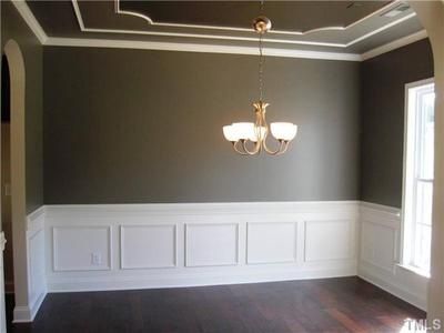 Dining Room Paint Ideas With Chair Rail, Dining Room Color Schemes With Chair Rail