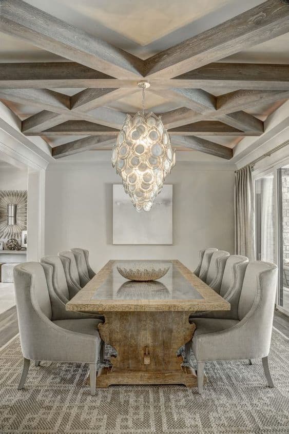 Next Level Modern Dining Room Ceiling Design eDecorTrends