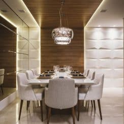 Next Level Modern Dining Room Ceiling Design