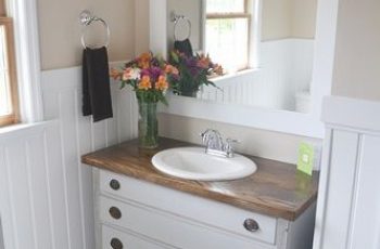 12 Unique & Amazing Repurposed Bathroom Vanity Ideas