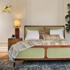 The Right Rug Size for Queen Bed
