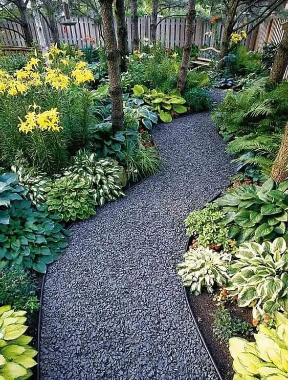 compact gravel paths