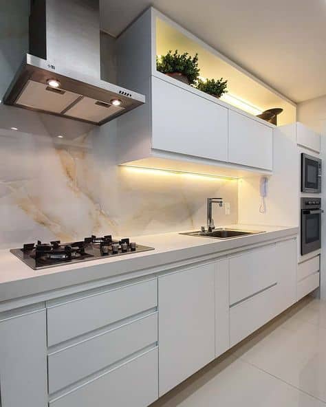 ambient lighting under cabinets