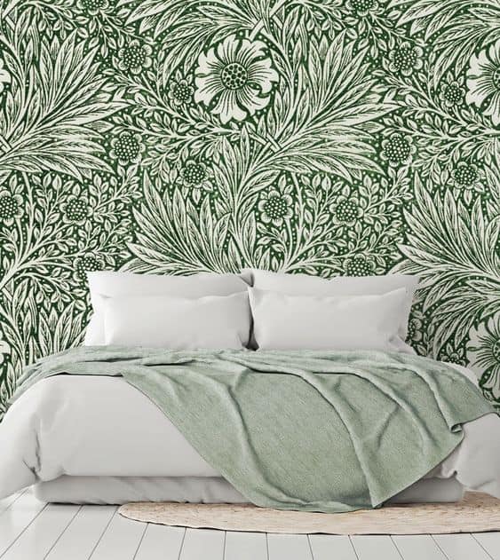foliage and flower surface pattern trend