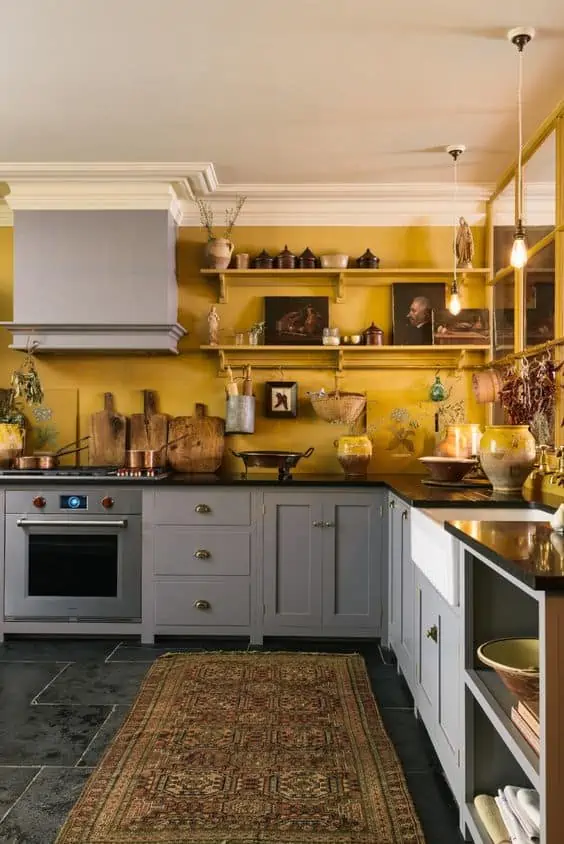 are yellow kitchens outdated top image