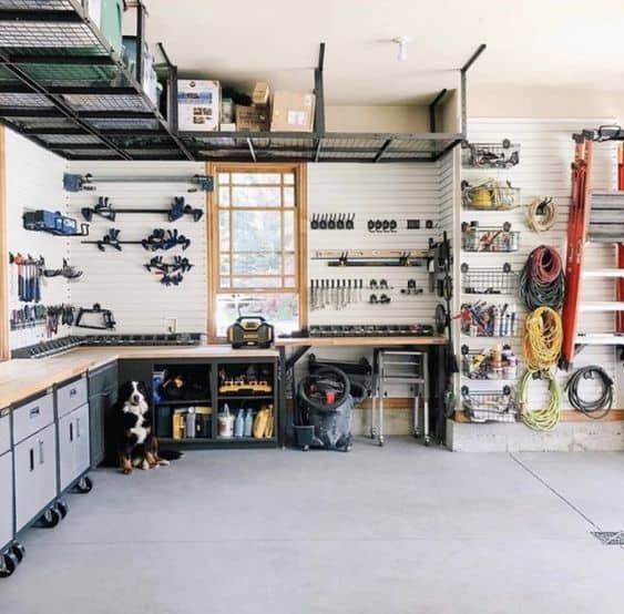 your garage space